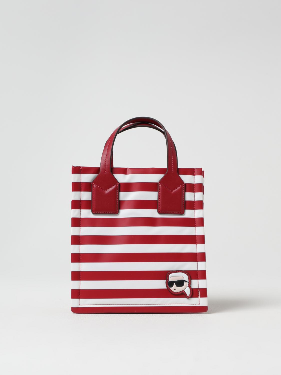 Karl Lagerfeld Mini Bag Woman Color White In White