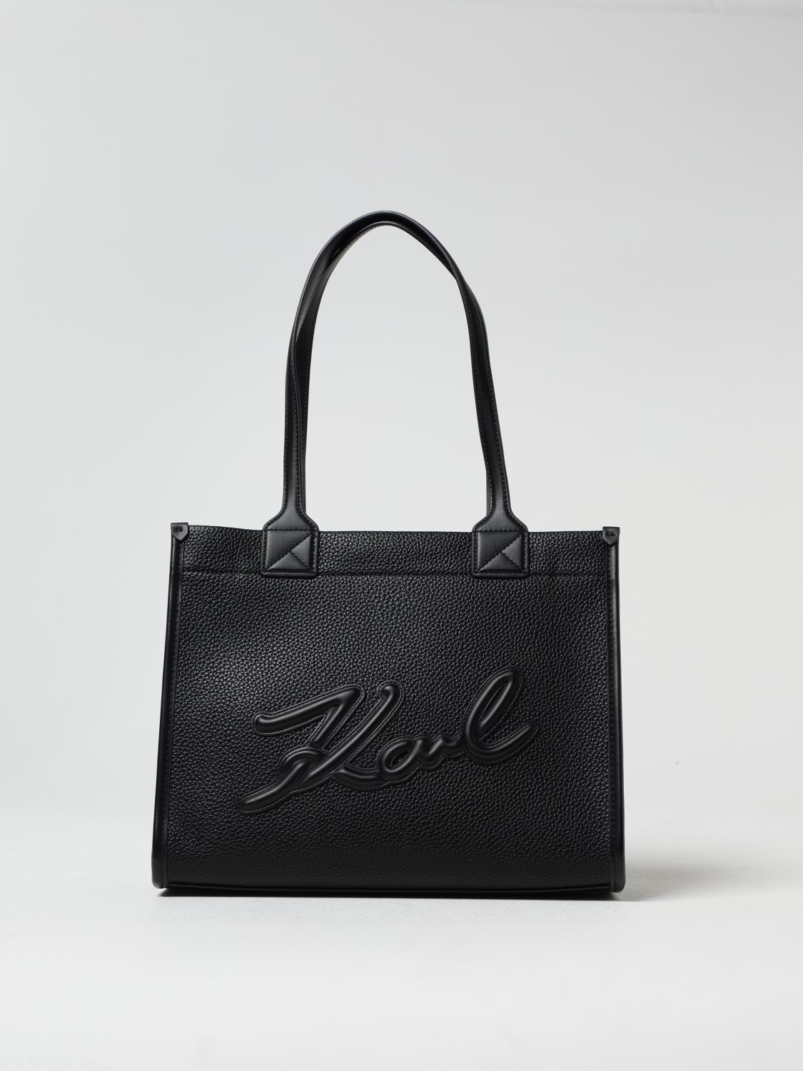 Karl Lagerfeld Tote Bags  Woman Color Black In Black