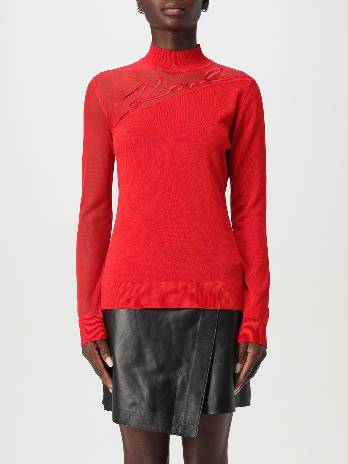 Maglia KARL LAGERFELD Donna colore Rosso