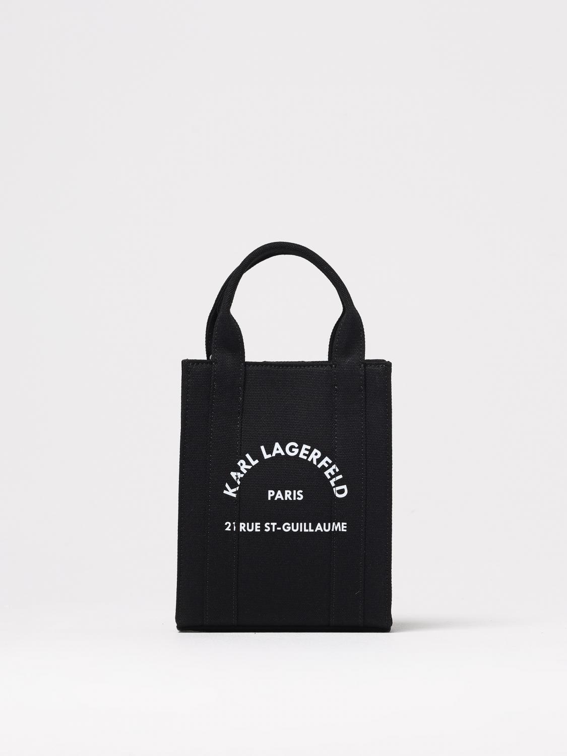 Karl Lagerfeld Mini Bag Woman Color Black In Black
