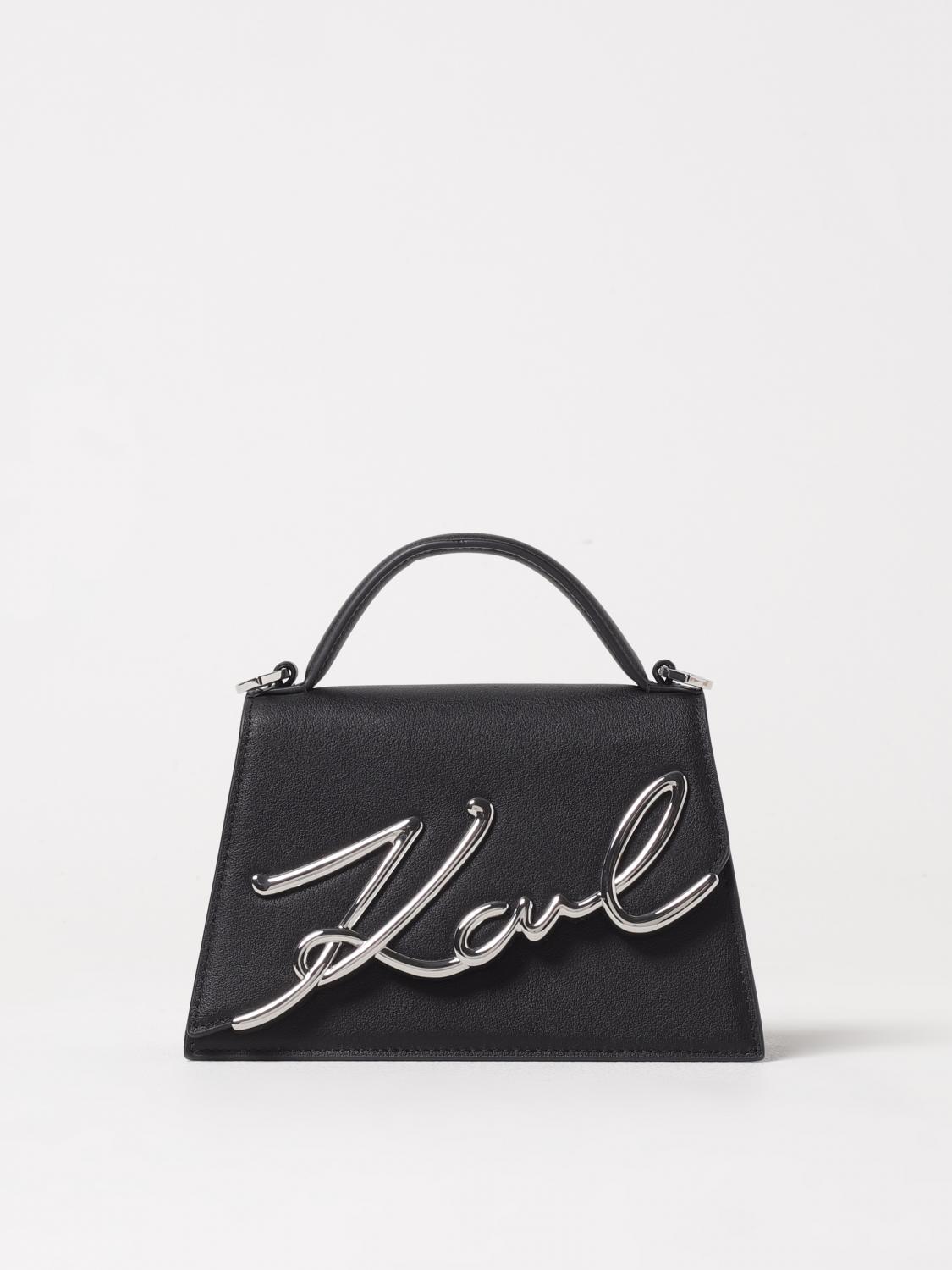 Mini Bag KARL LAGERFELD Woman color Silver