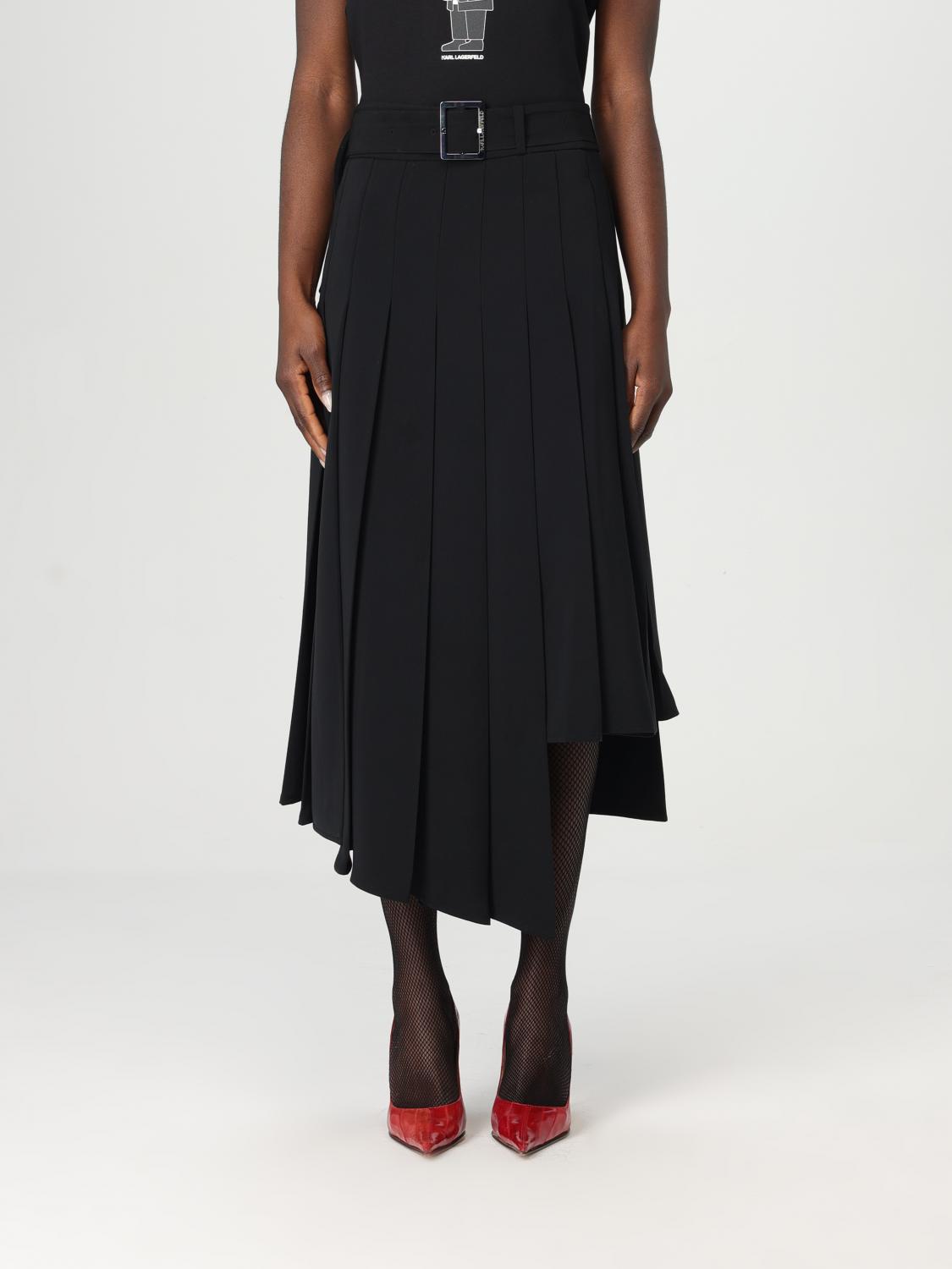 Karl Lagerfeld Skirt Woman Color Black In Black