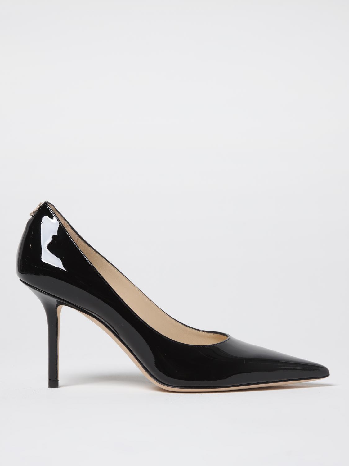 Jimmy Choo Romy 100mm Leather High-heel Pumps In Black
