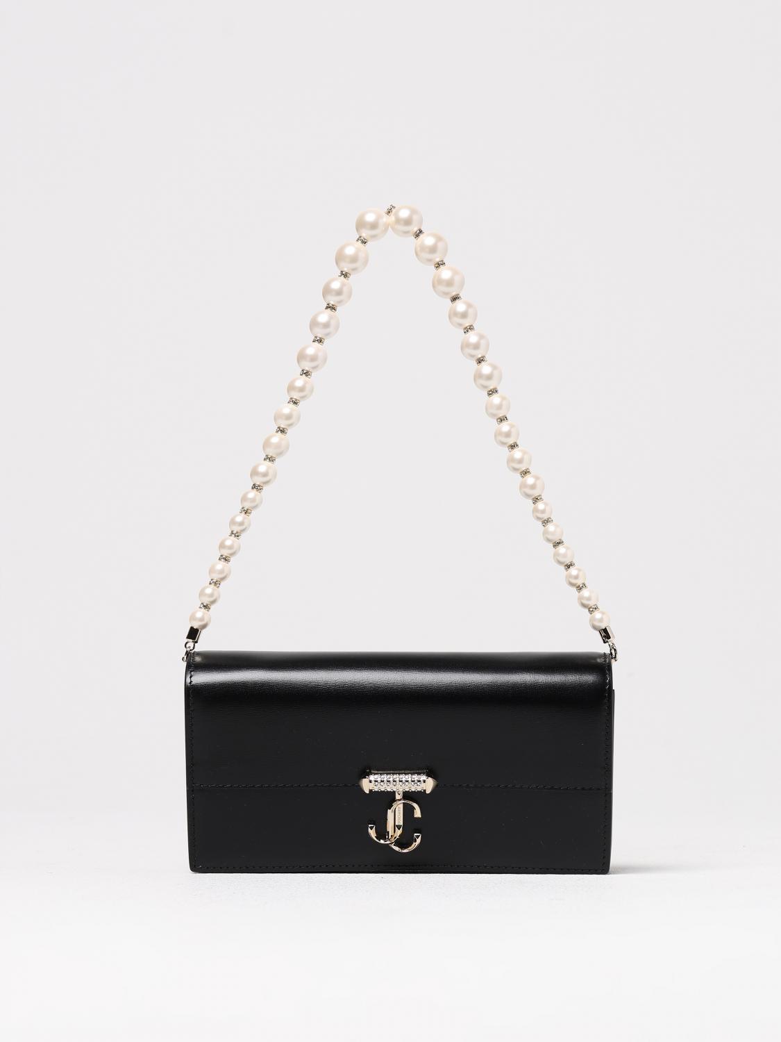 Jimmy Choo Shoulder Bag  Woman Color Black In Black