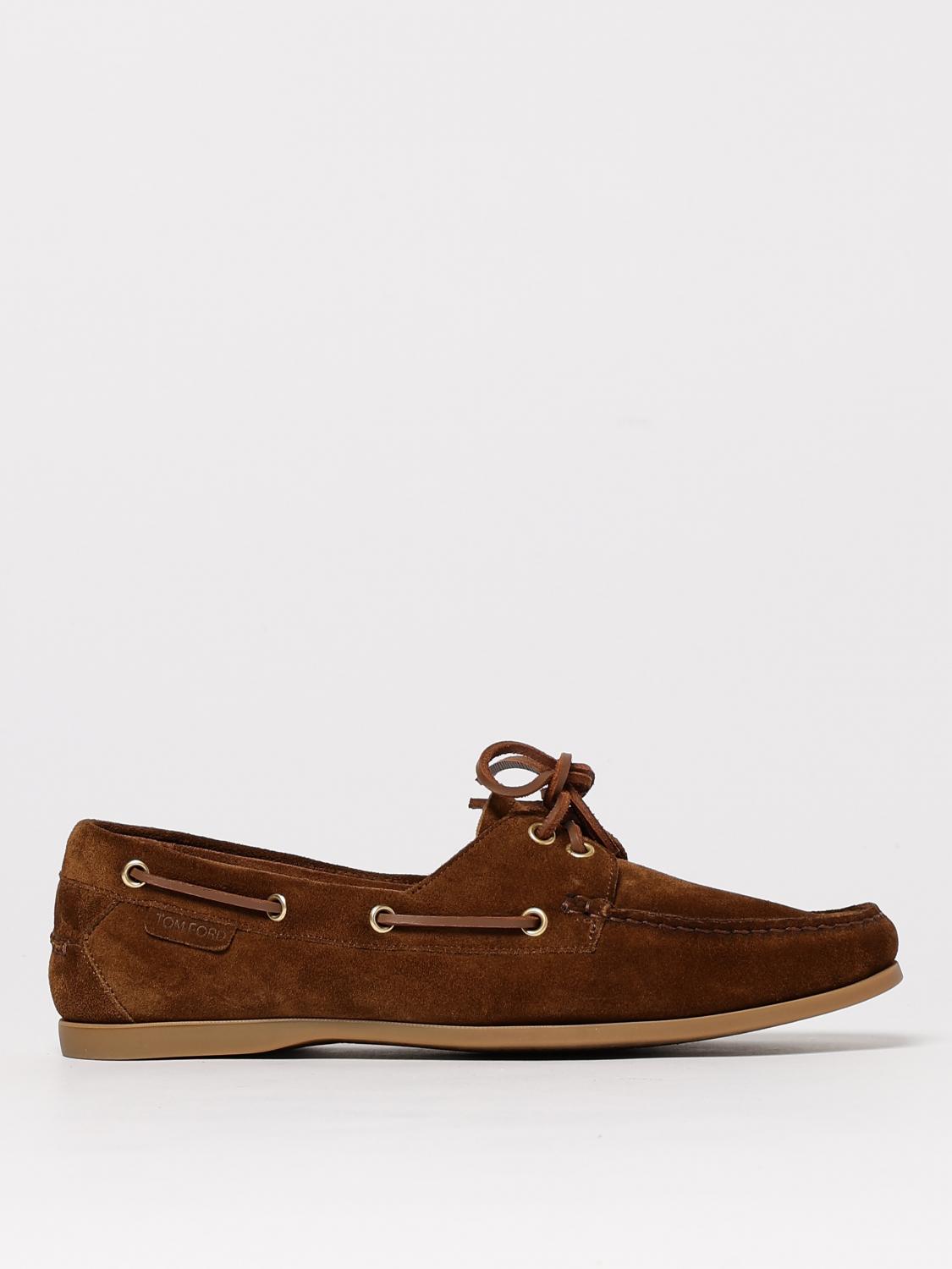 Tom Ford Robin Tobacco-colored Suede Loafers In Brown