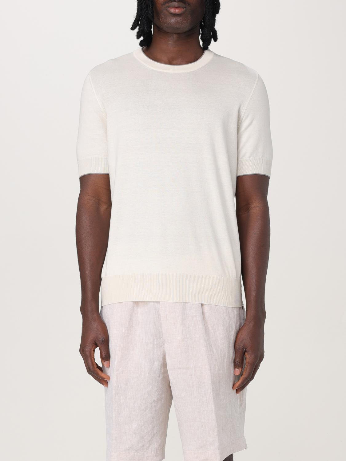 Brunello Cucinelli Sweater Men Color White In White
