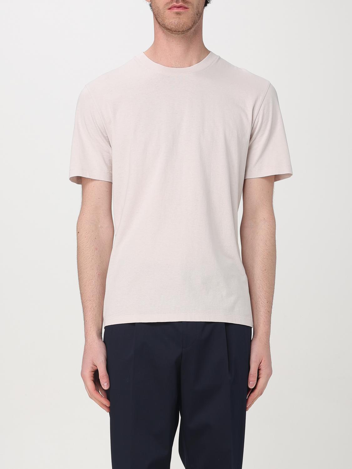 Maison Margiela Men's Jersey T-shirt In Ecru