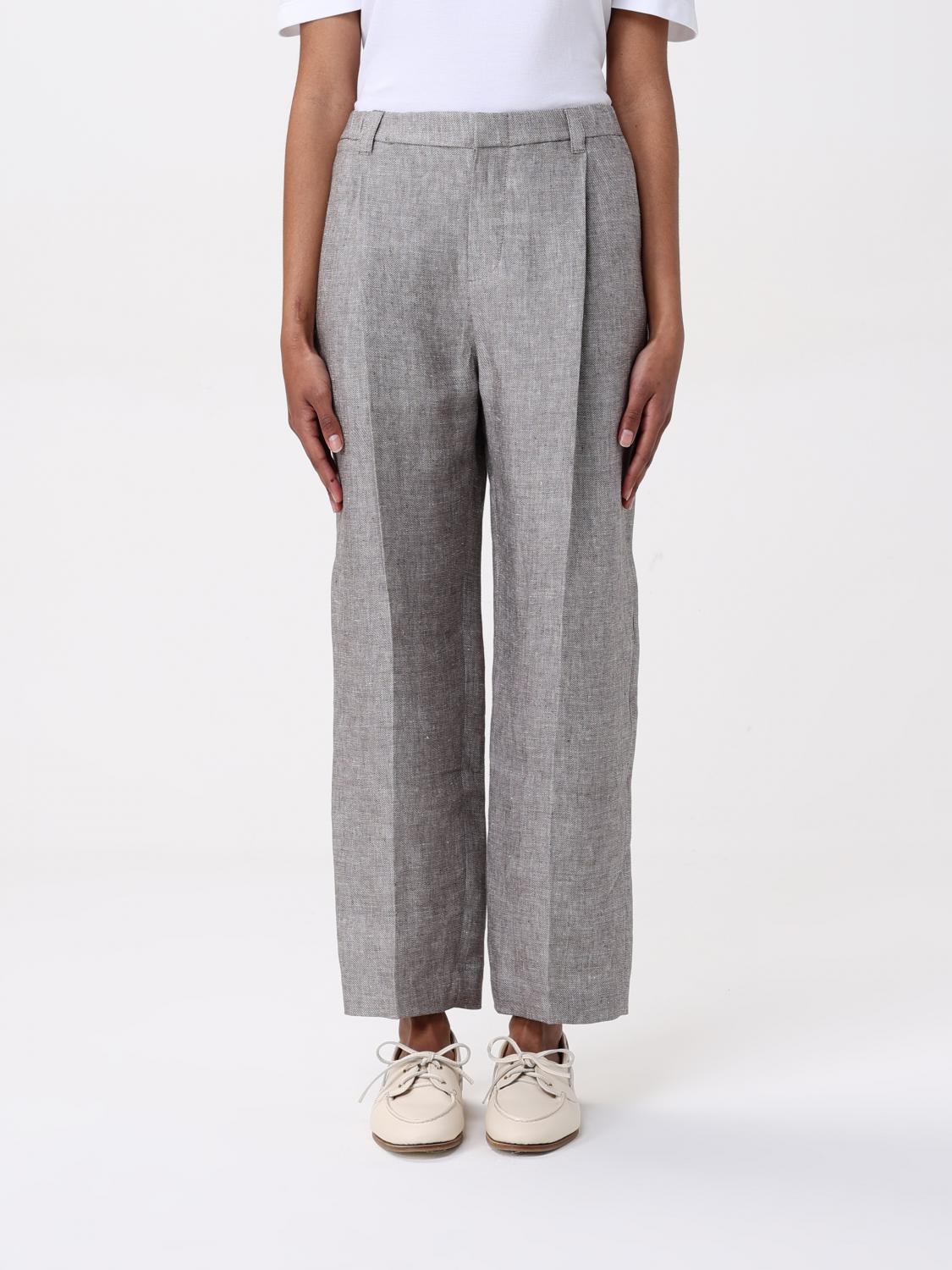 Brunello Cucinelli Tailored Trousers In Brown