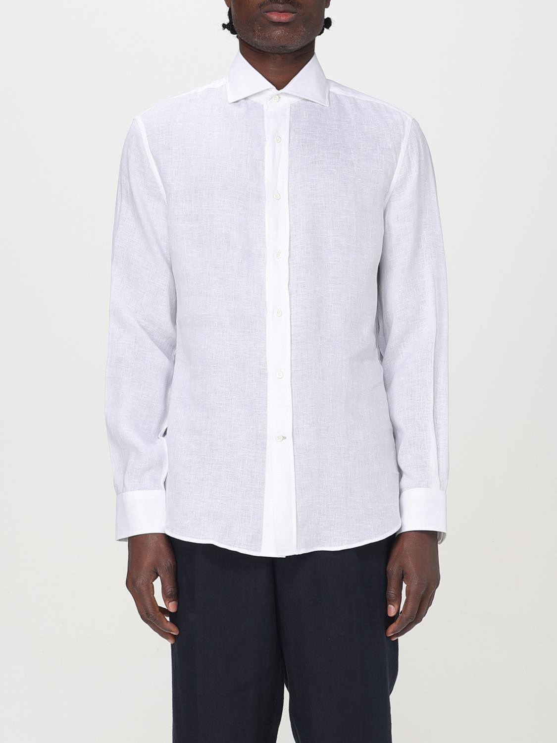 Brunello Cucinelli Shirt  Men Color White In White