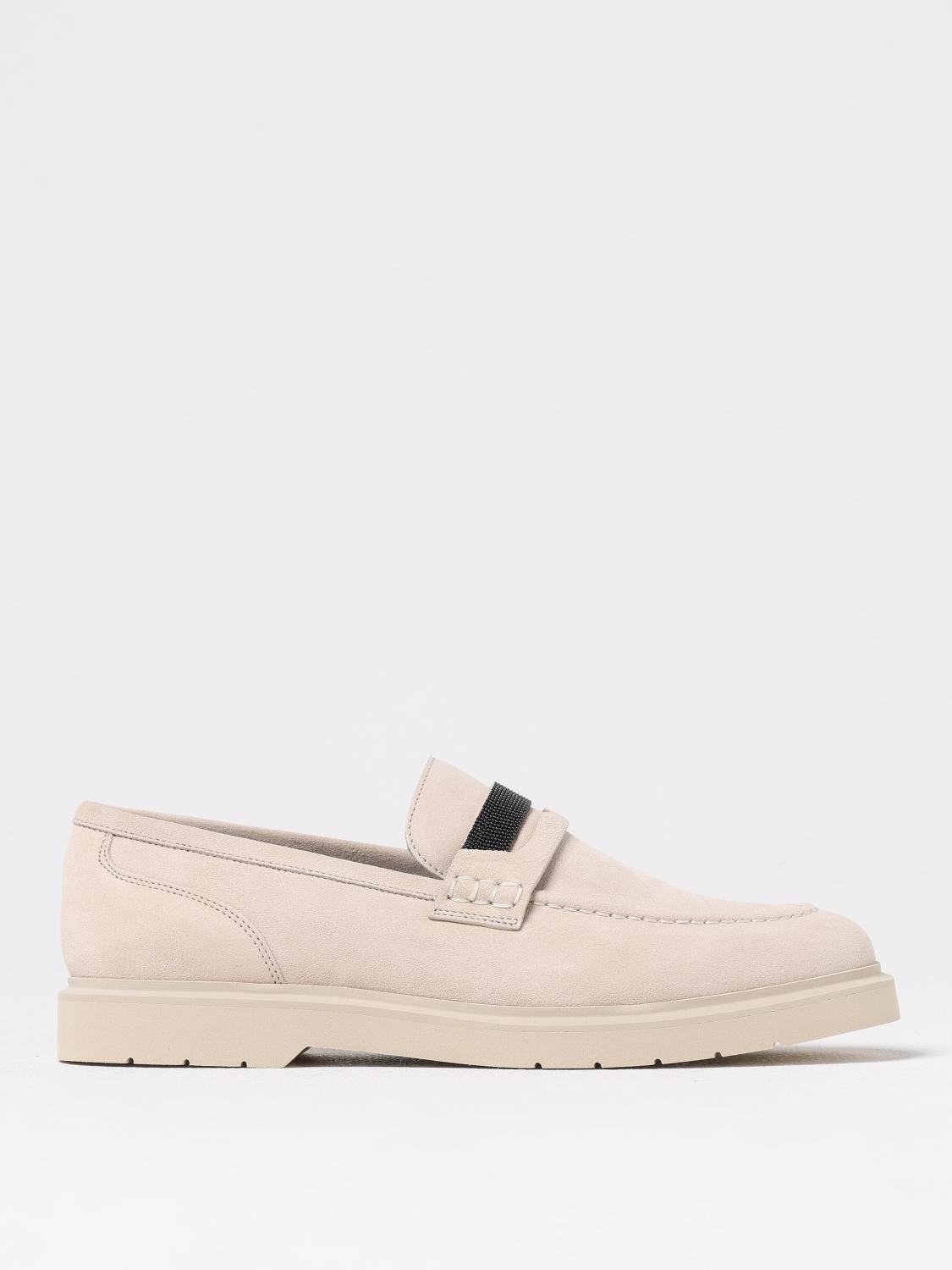 Brunello Cucinelli Loafers  Woman Color Beige In Neutral