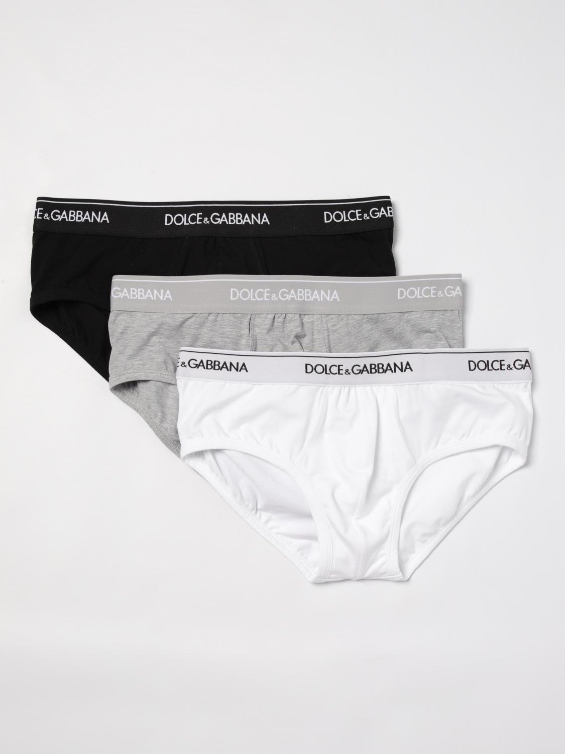 Dolce & Gabbana Brando Brief Intimo Multicolor In Black