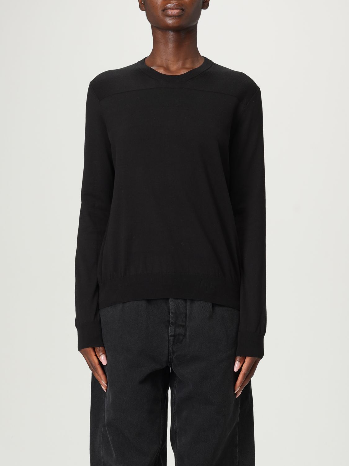 Jil Sander Sweater Woman Color Black In Black