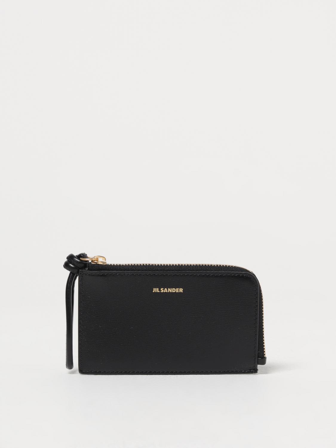 Jil Sander Wallet Woman Color Black In Black