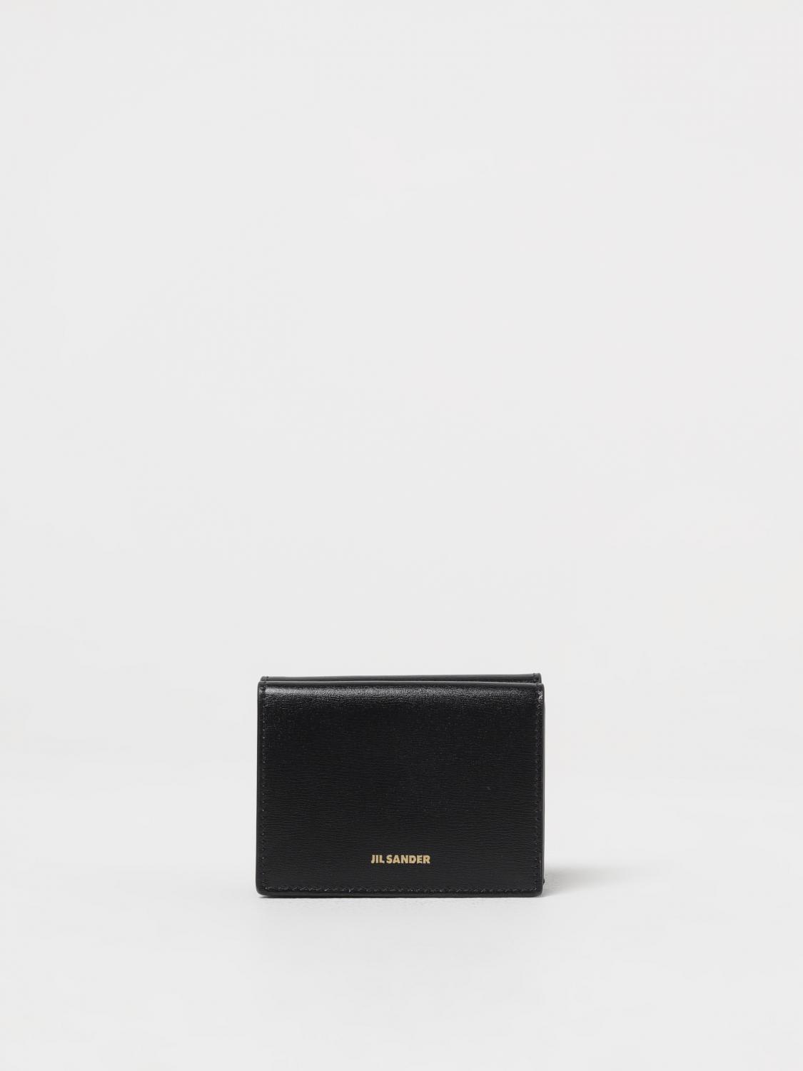 Shop Jil Sander Wallet Woman Color Black