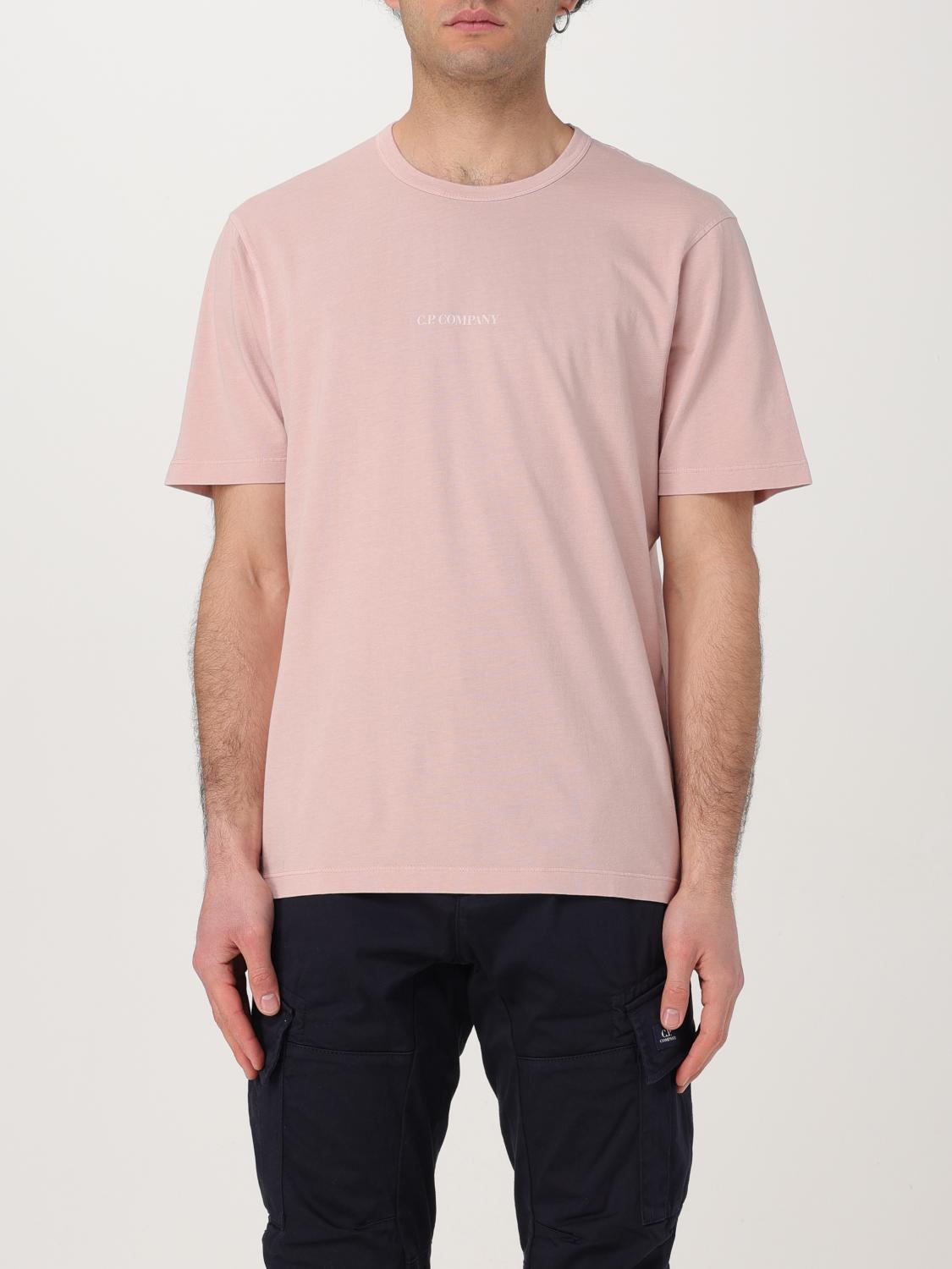 C.p. Company Jersey T-shirt In Pink