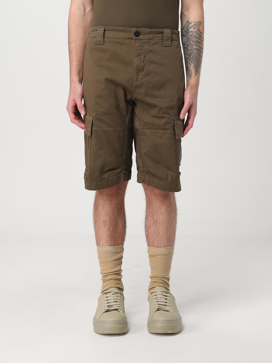C.p. Company Short Men Color Green In Green