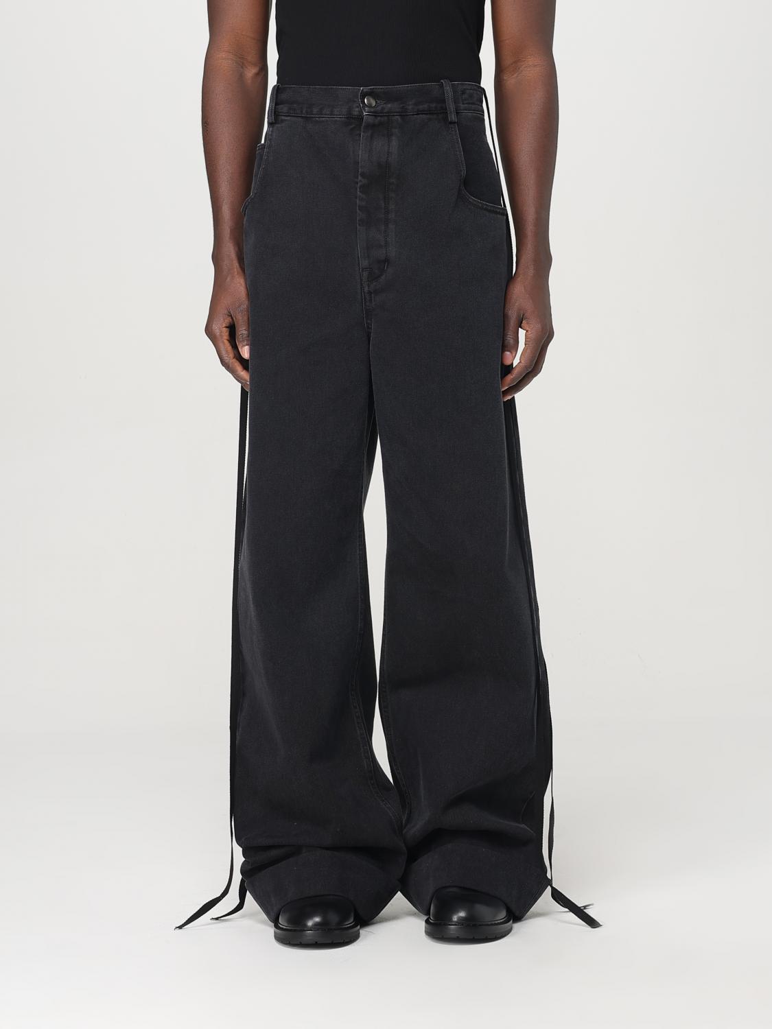 Ann Demeulemeester Jeans  Men Color Grey In Grey