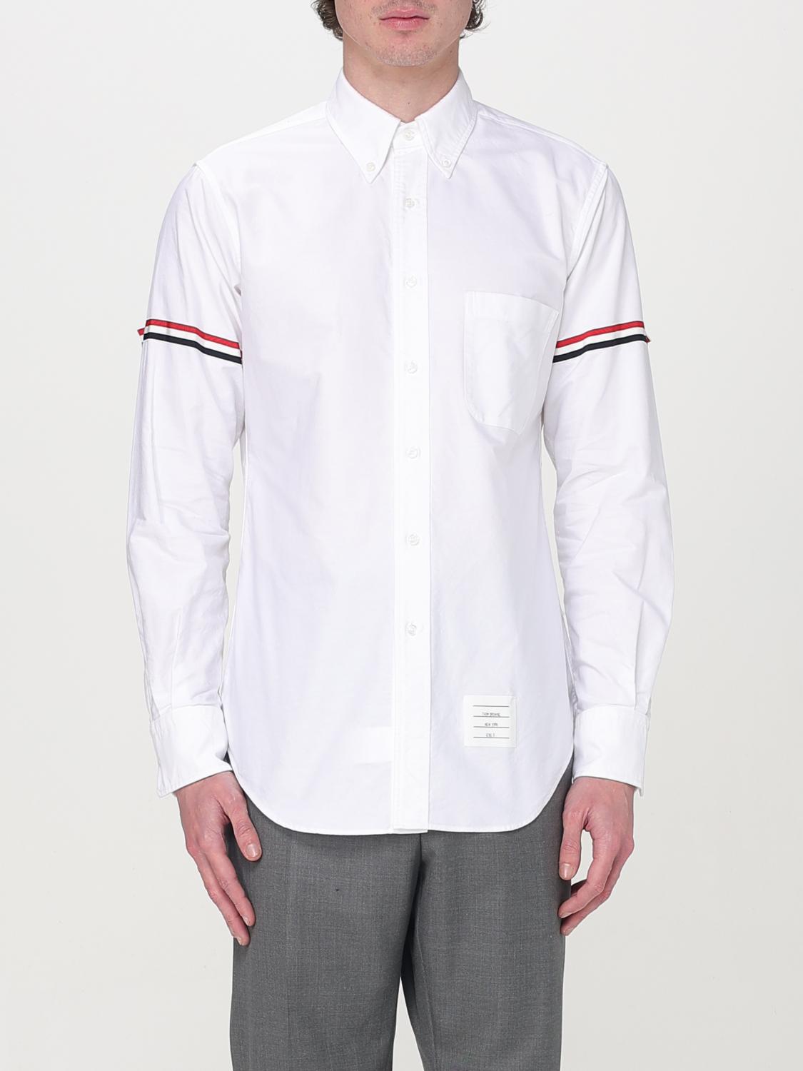 Thom Browne Classic Button-down Shirt In White