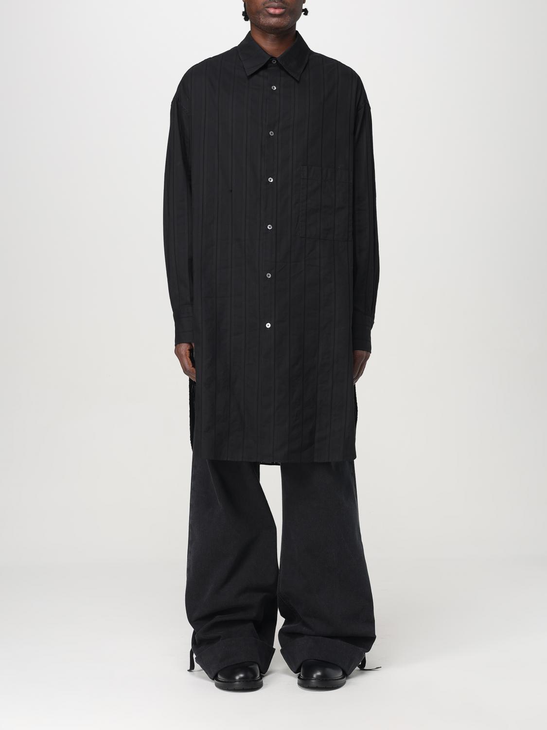 Ann Demeulemeester Shirt Men Color Black In Black