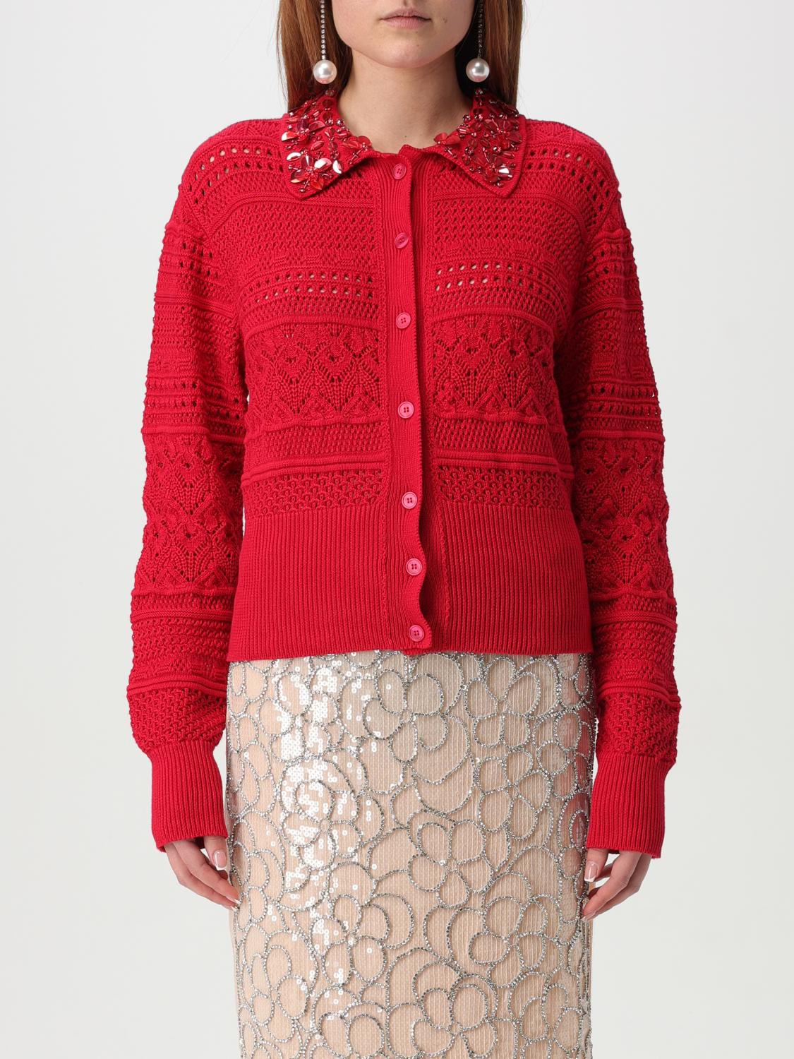 Des_phemmes Cardigan Des Phemmes Woman Color Red In Red