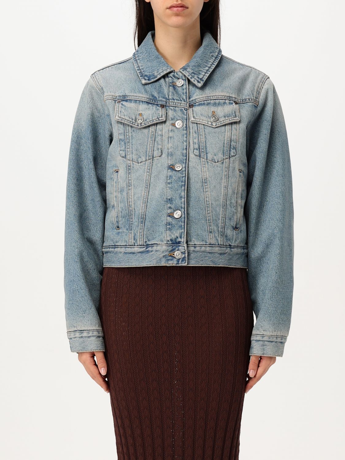 VICTORIA BECKHAM JACKET VICTORIA VICTORIA BECKHAM WOMAN COLOR BLUE G50387009
