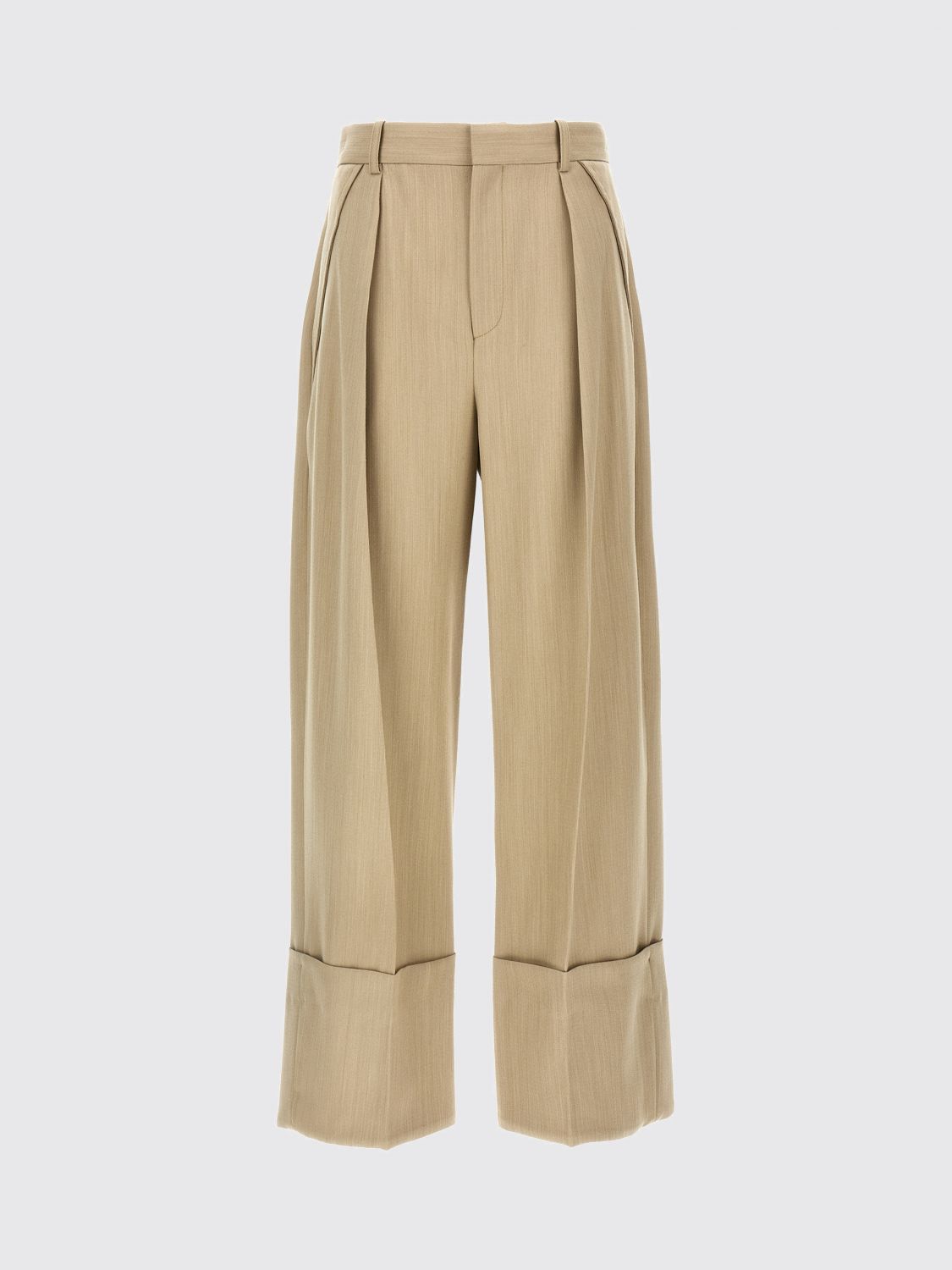 VICTORIA VICTORIA BECKHAM Pants Woman color Kaki