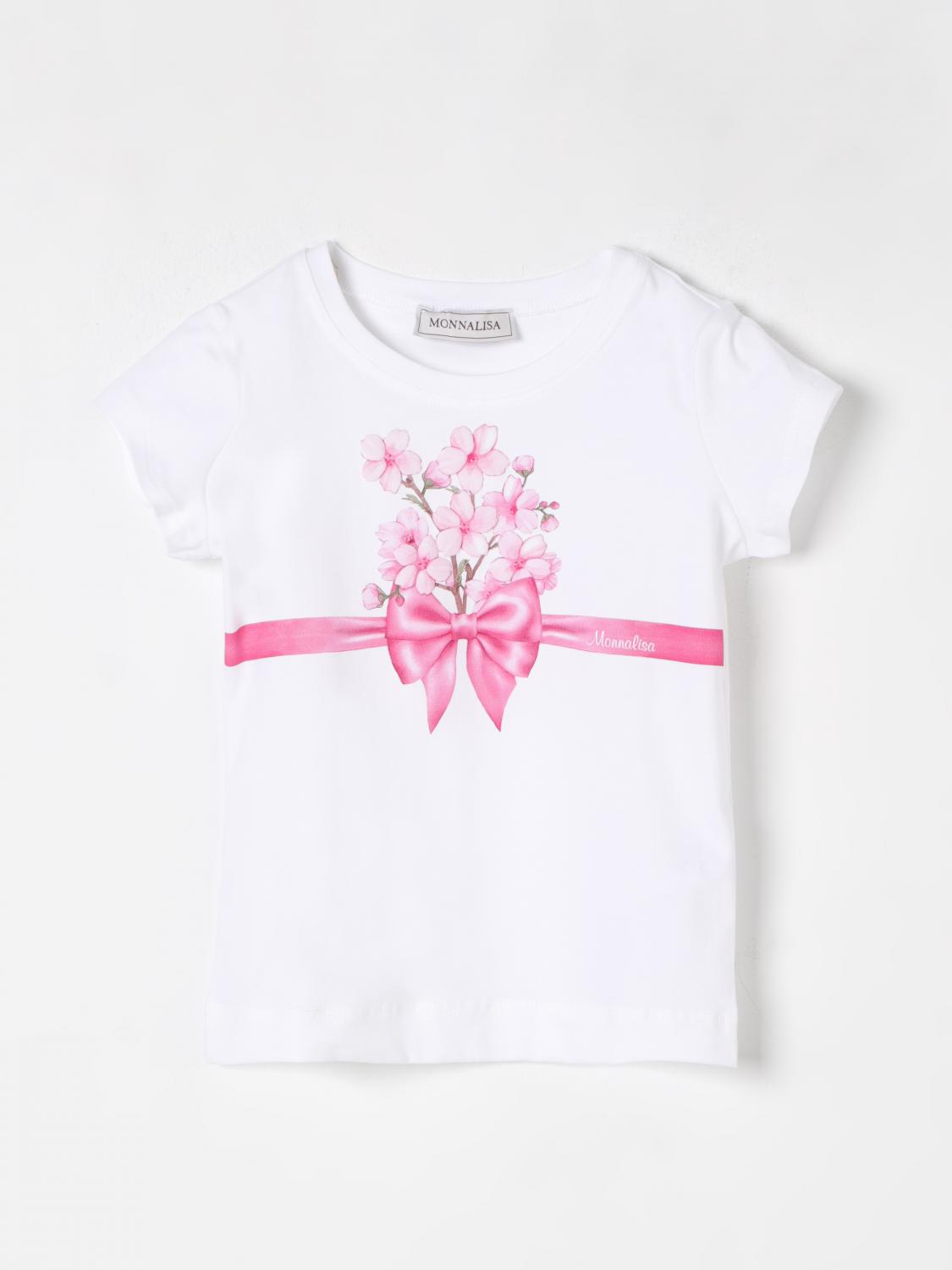 Monnalisa T-shirt Kids Color White In White