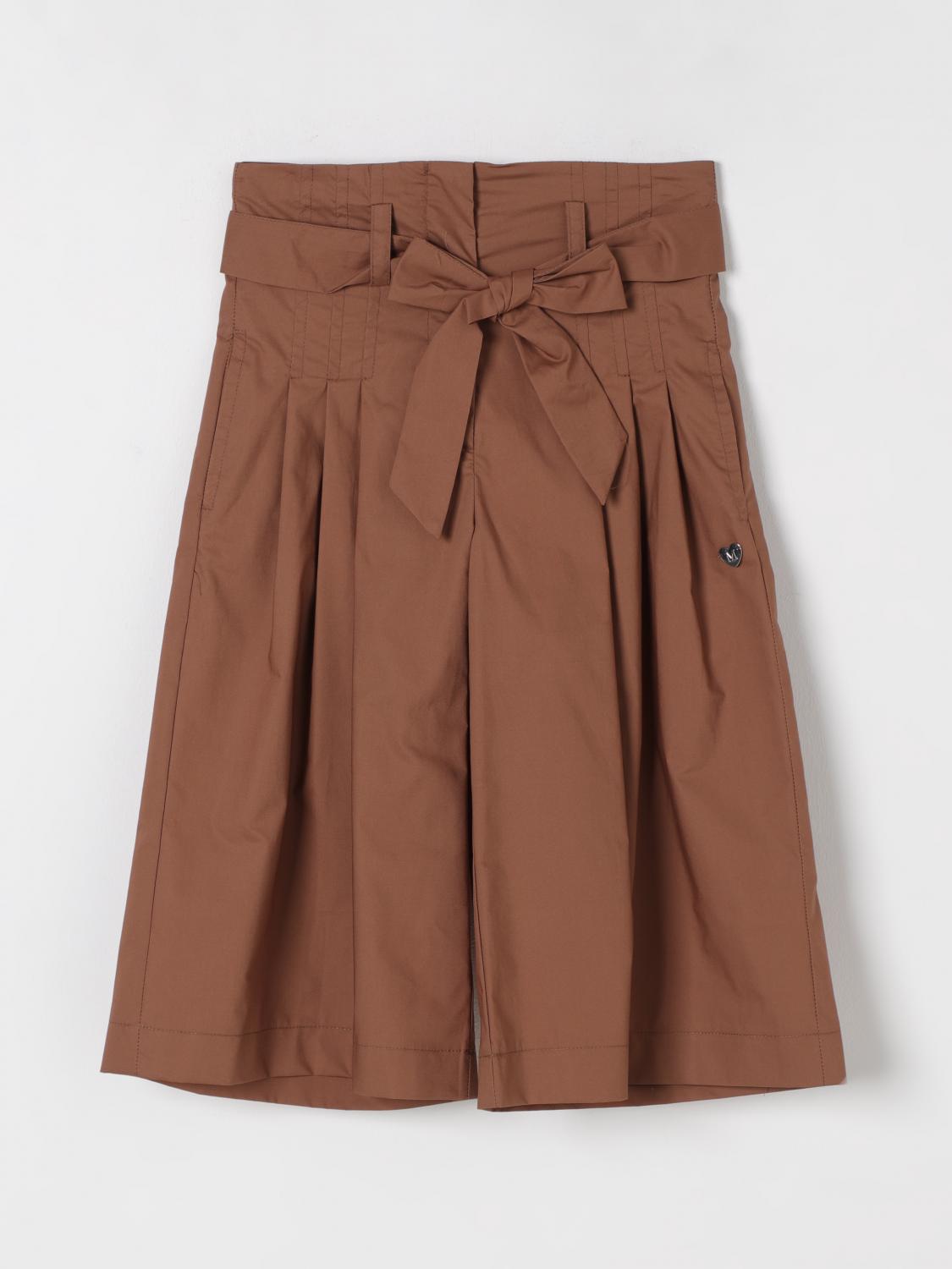 Monnalisa Pants  Kids Color Brown In Brown
