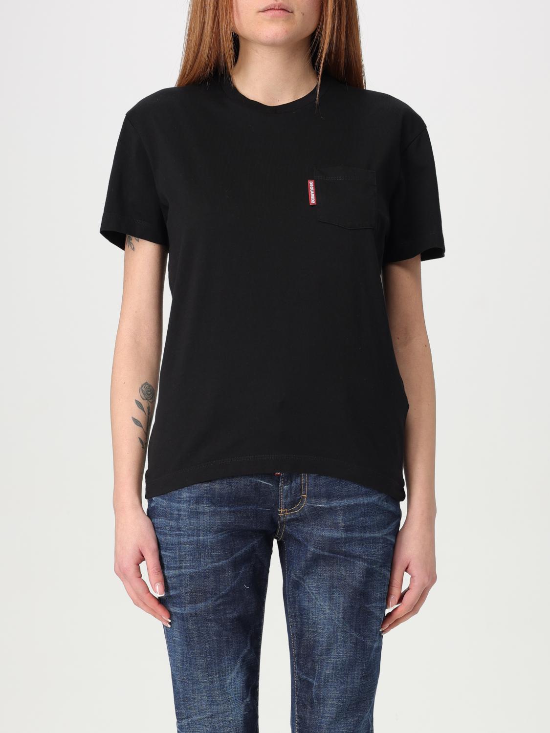 Dsquared2 Just Right Fit Label T-shirt In White
