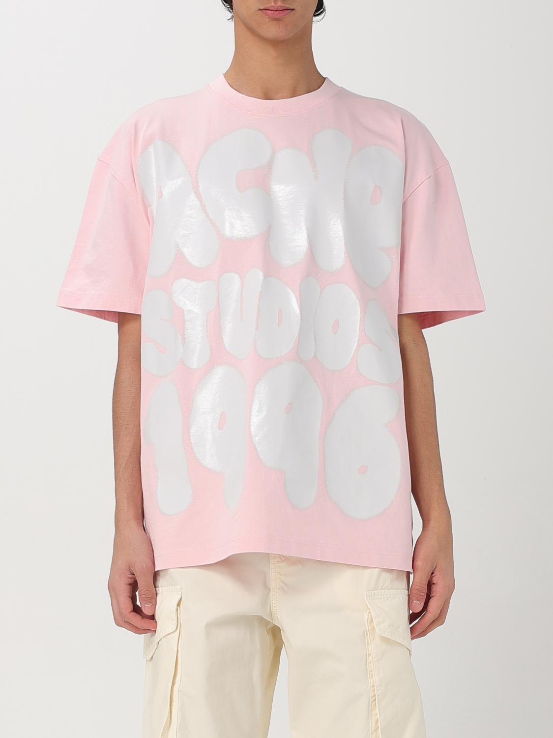 T-Shirt ACNE STUDIOS Men color Pink