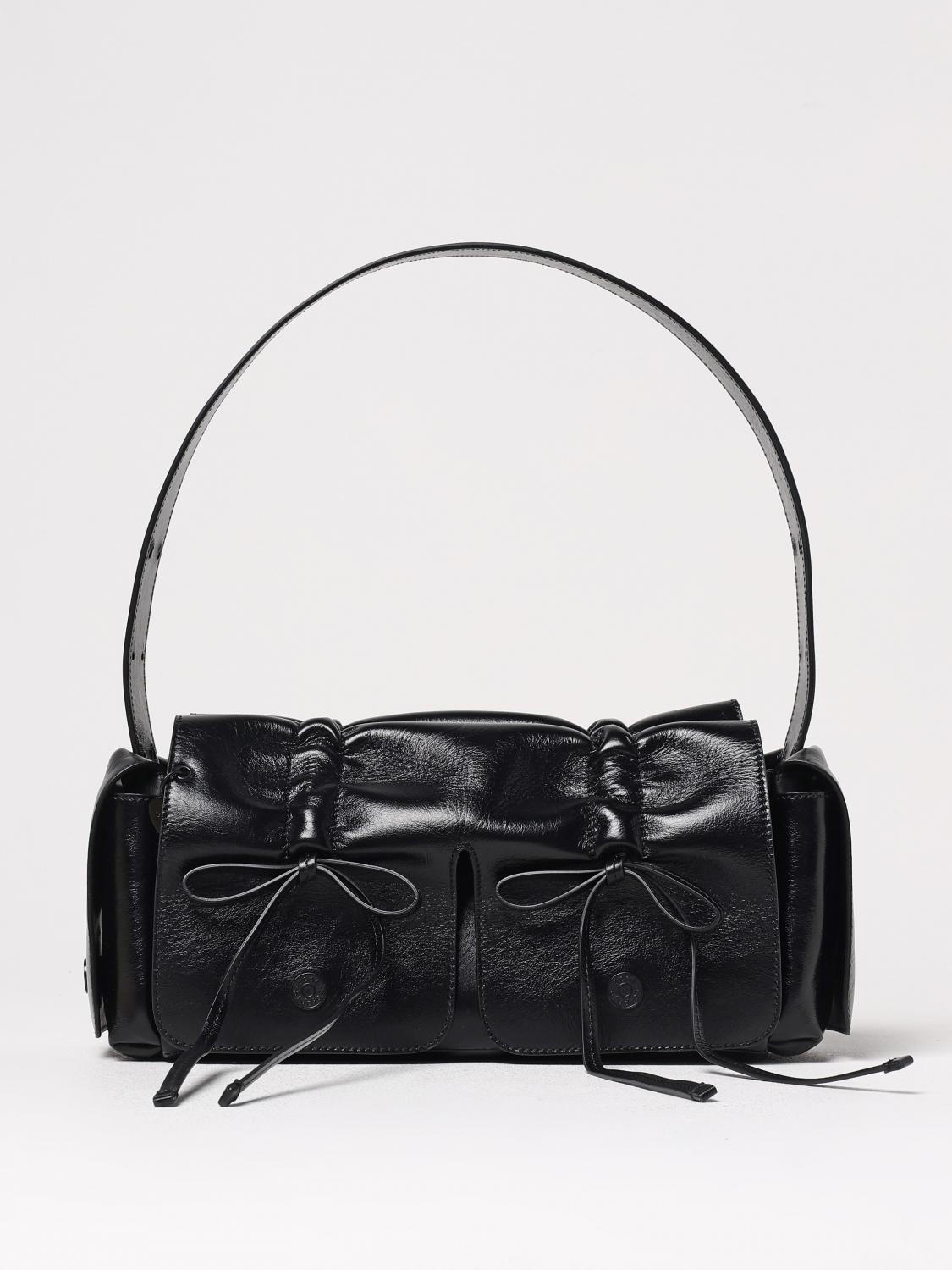 Acne Studios Multi-pocket Shoulder Bag In Black