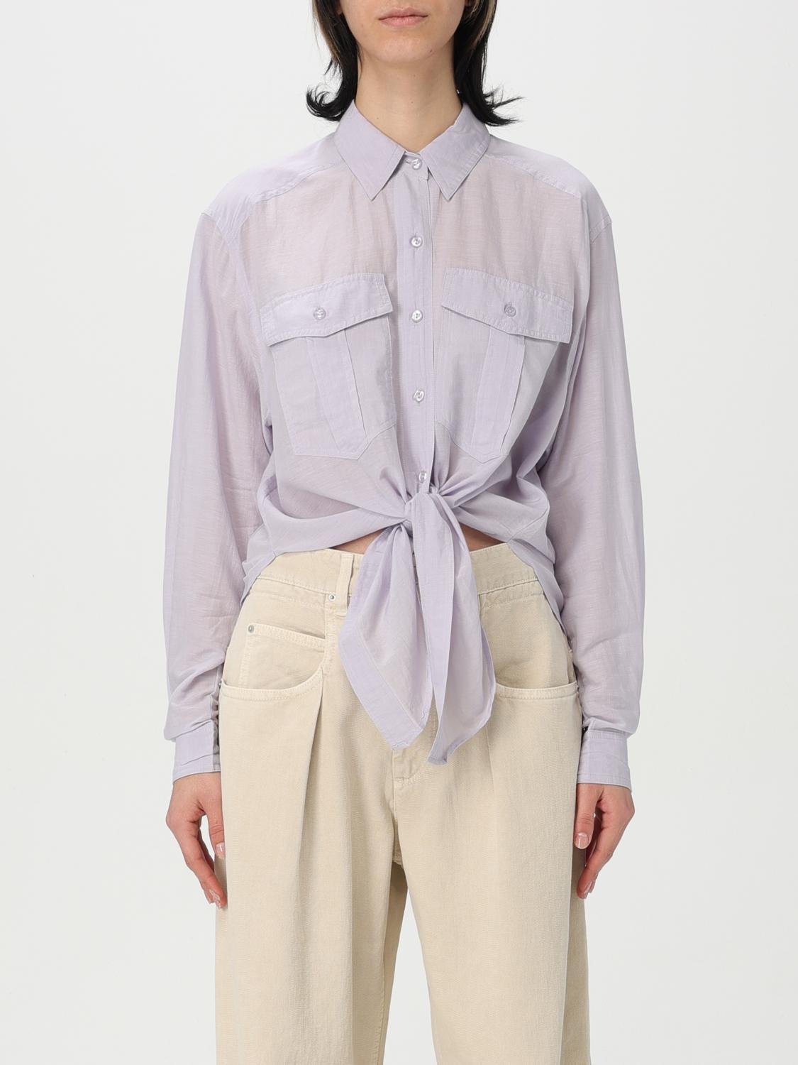 ISABEL MARANT ÉTOILE SHIRT ISABEL MARANT ETOILE WOMAN COLOR VIOLET G50504019