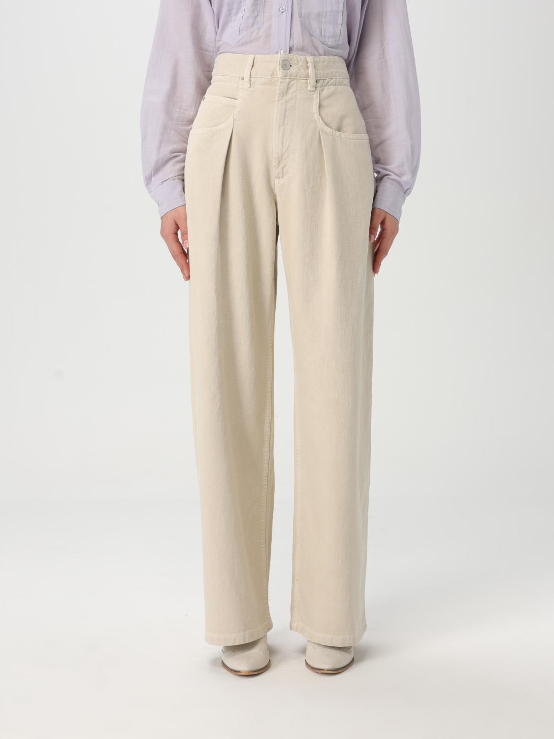 Isabel Marant Étoile Jeans Isabel Marant Etoile Woman Color Beige In Beige