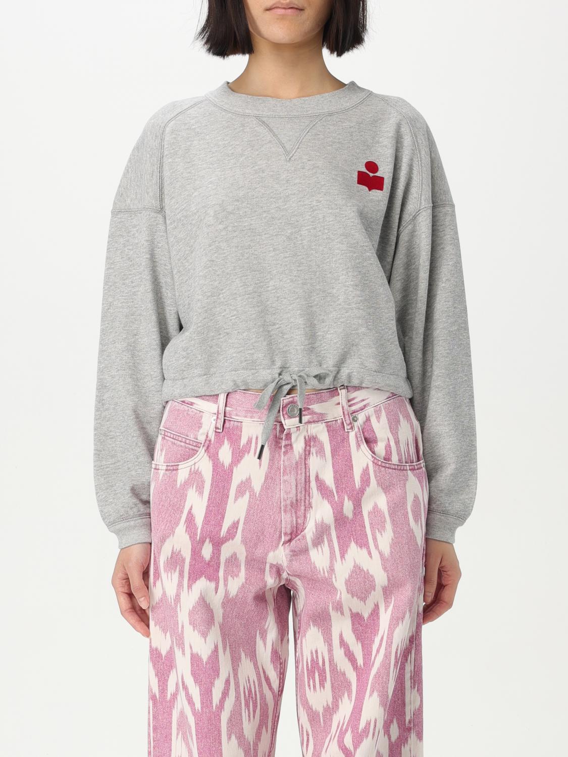 Isabel Marant Étoile Sweatshirt Isabel Marant Etoile Woman Color Grey In Grey