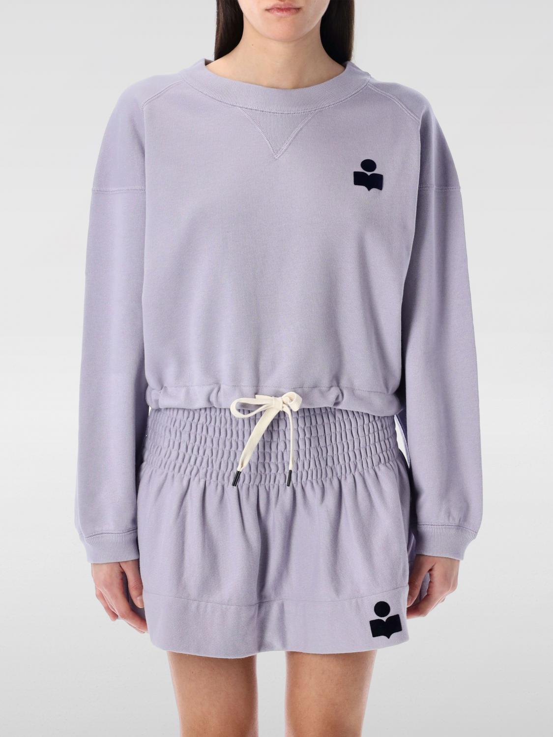 Isabel Marant Étoile Marant Etoile Women Margo Cotton Sweatshirt In Lila