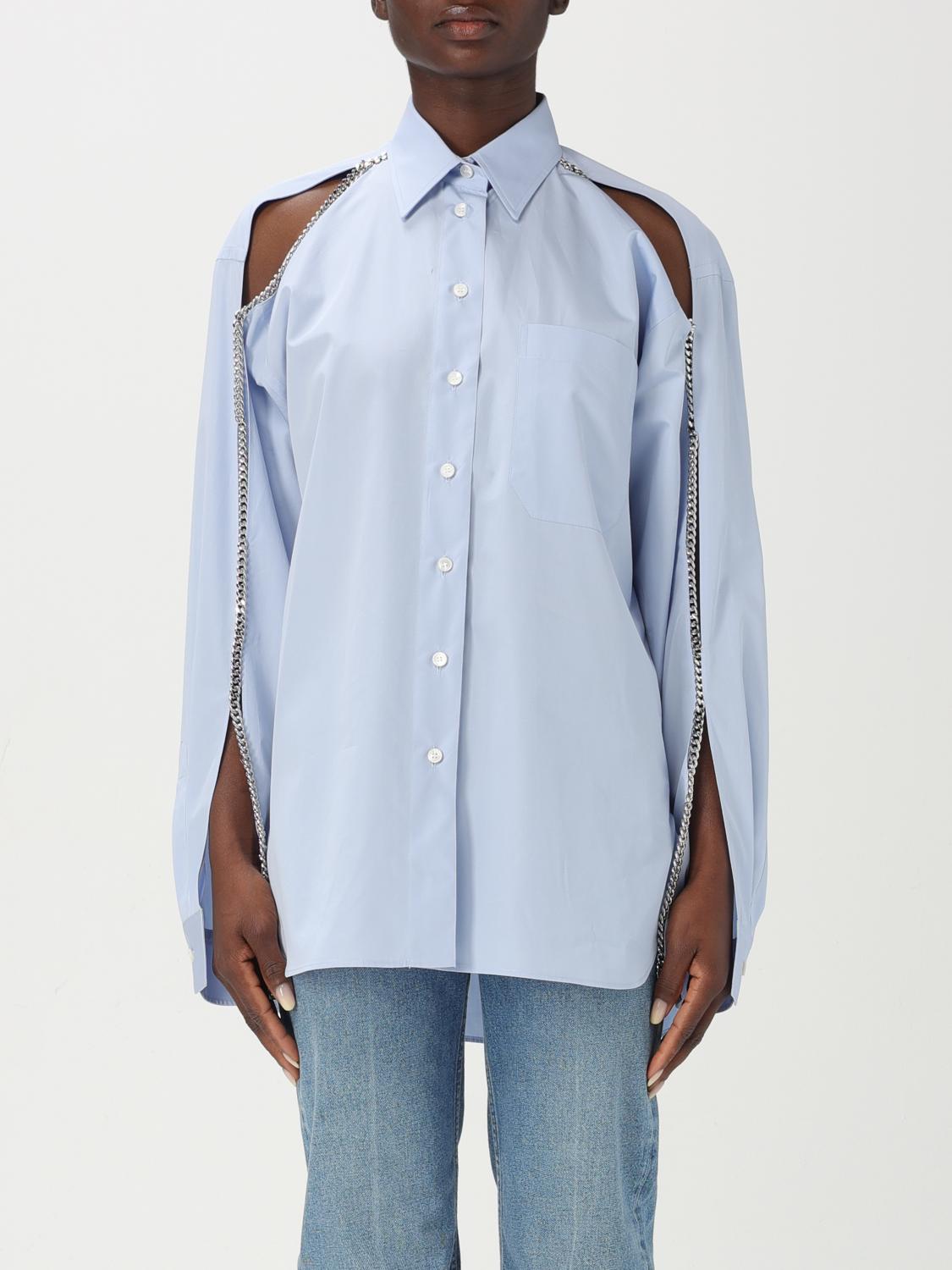 Stella Mccartney Shirt Woman Color Blue In Blue