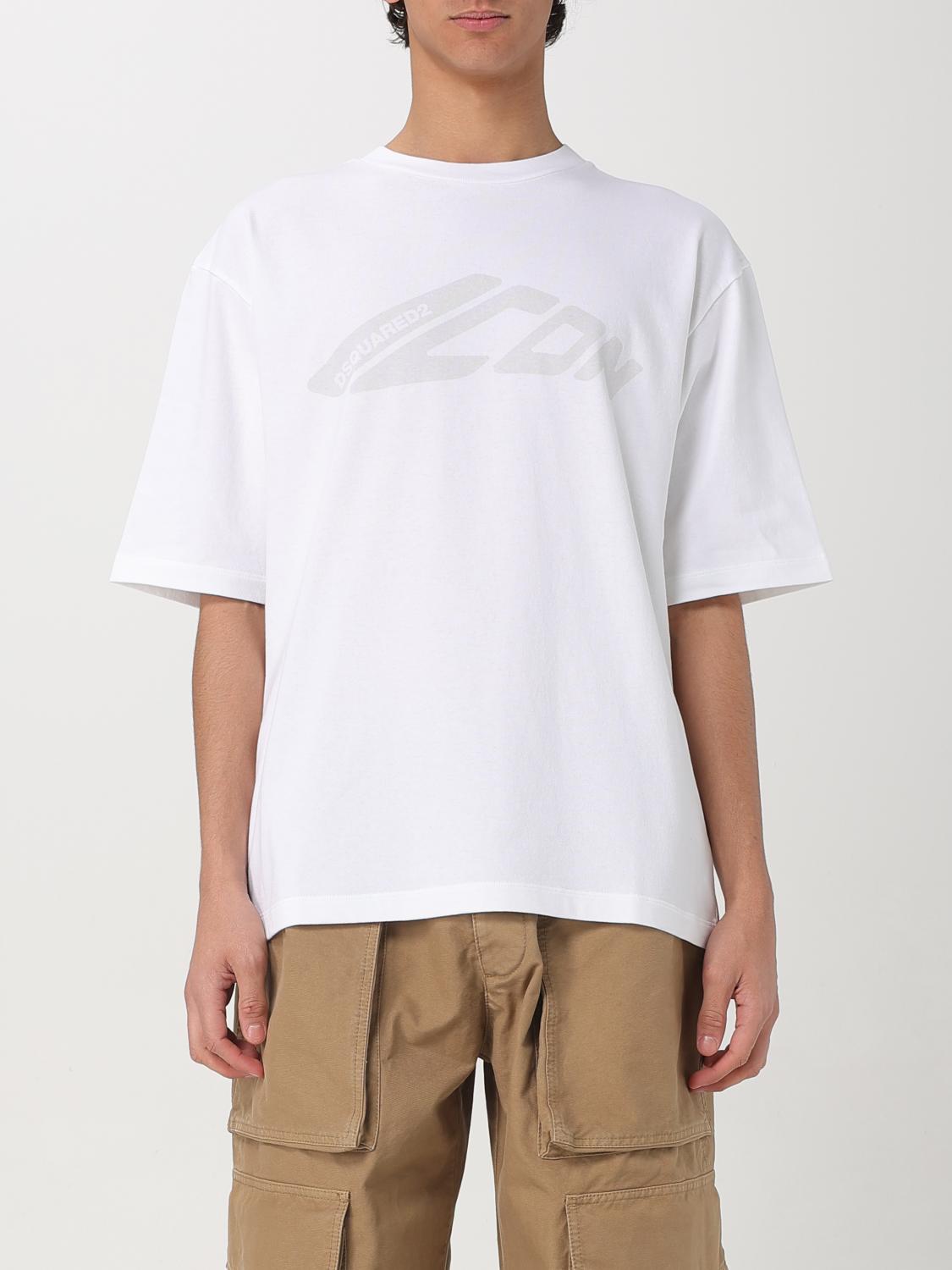 Dsquared2 T-shirts And Polos In White