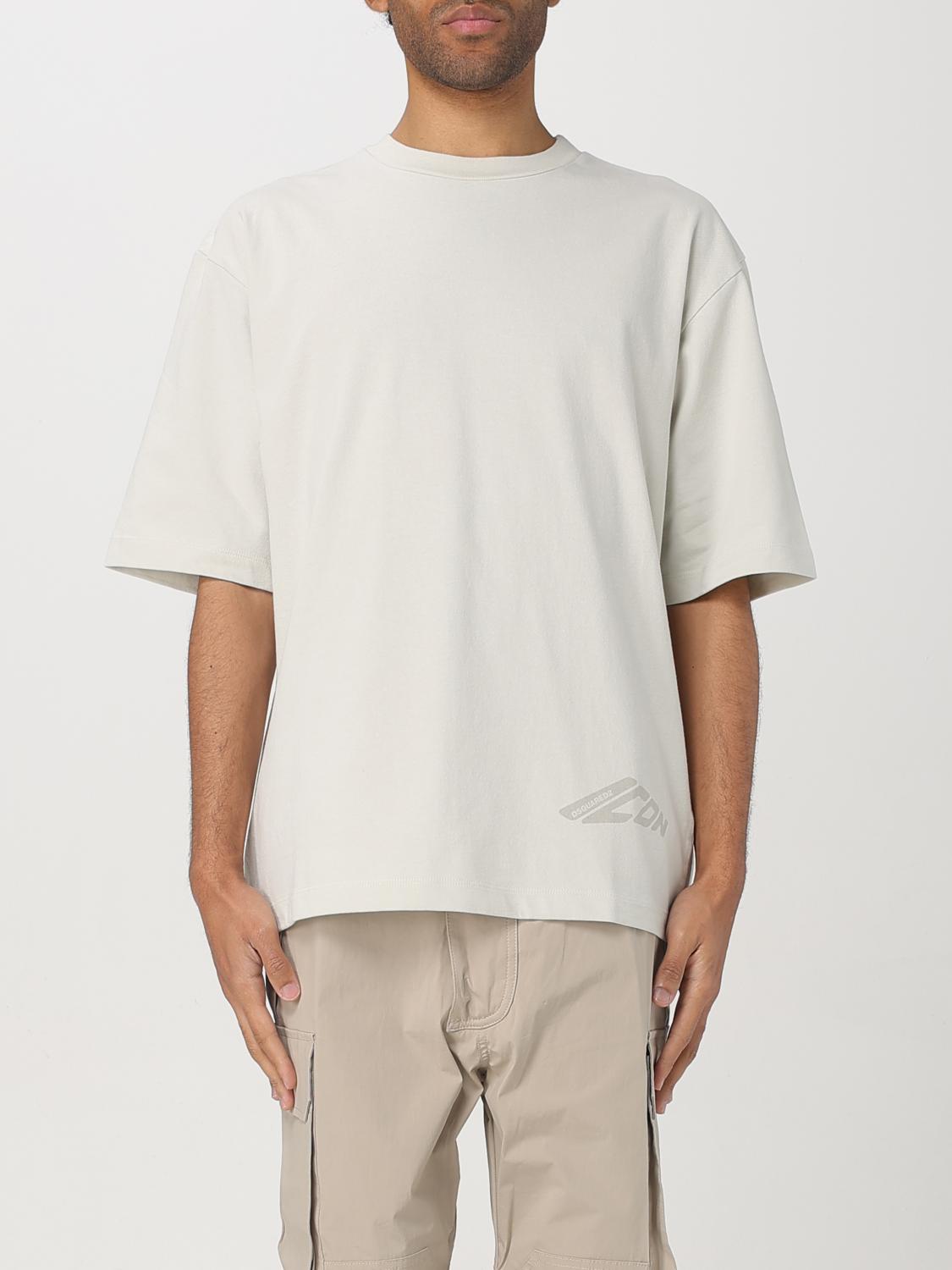 Dsquared2 T-shirt Men Color White 1 In White 1