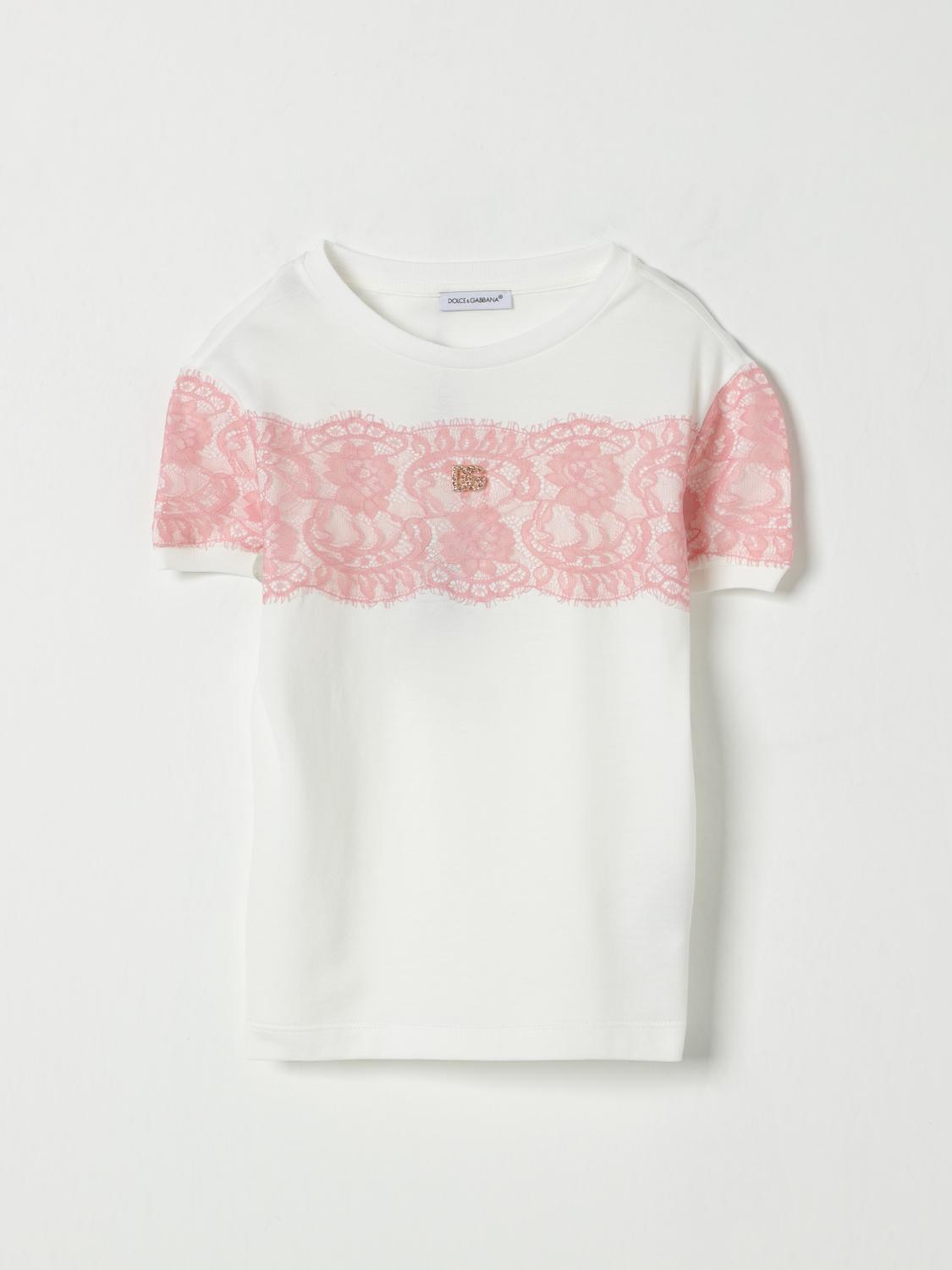 Dolce & Gabbana T-shirt  Kids Color White In White