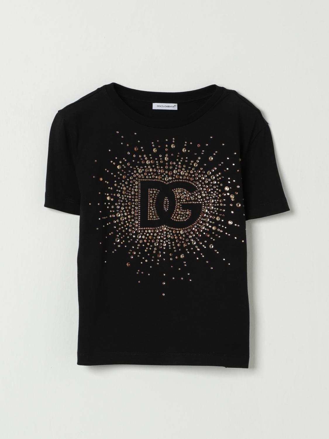 Dolce & Gabbana T-shirt  Kids Color Black In Black