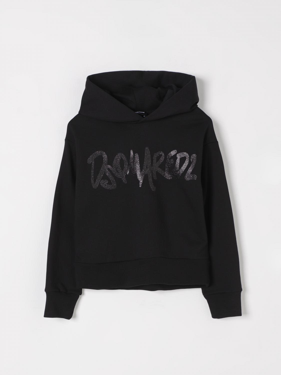 Dsquared2 Sweater Kids Color Black In Black
