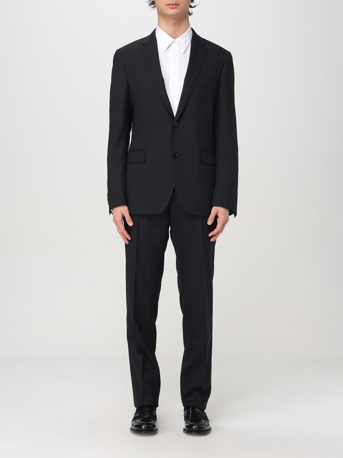 Lardini Suit  Men Color Black In Black