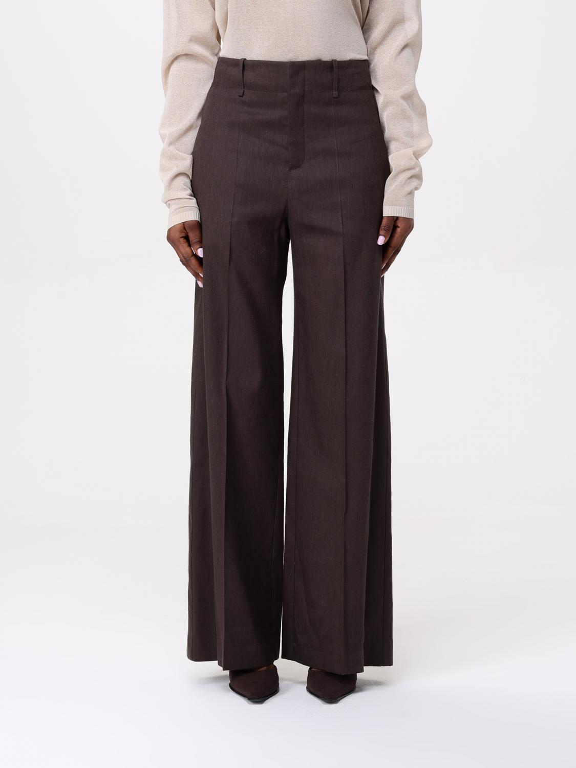ALYSI PANTS ALYSI WOMAN COLOR BROWN G50690032