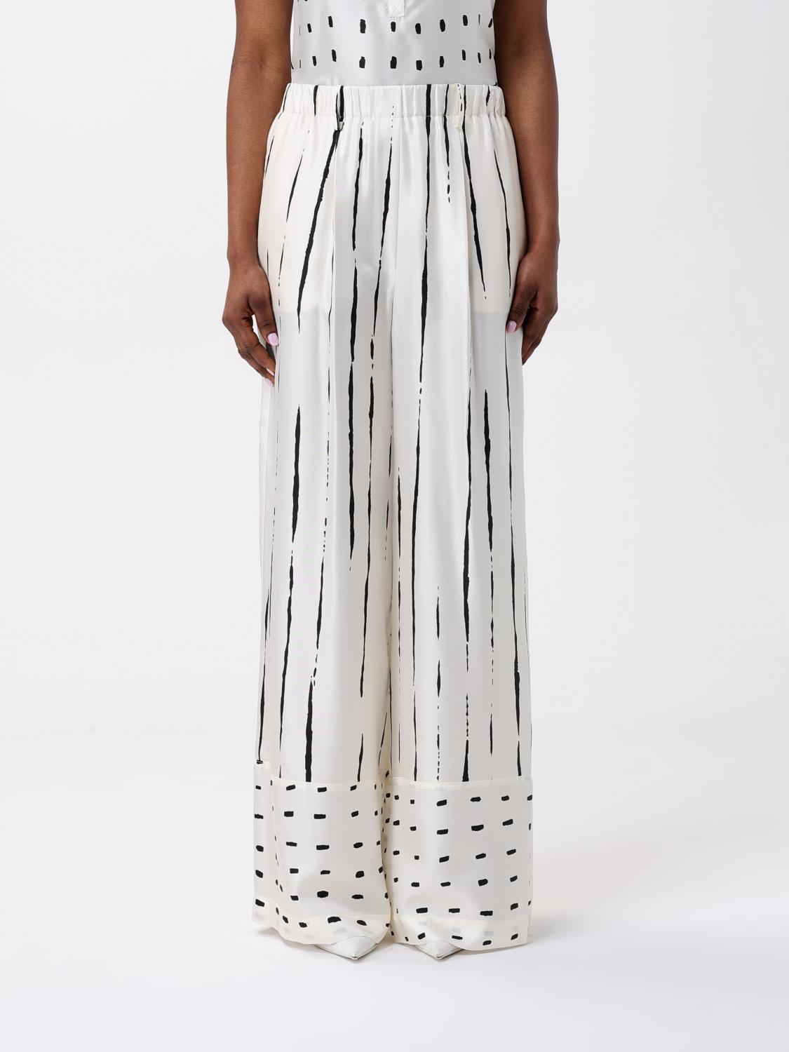 ALYSI PANTS ALYSI WOMAN COLOR WHITE G50691001