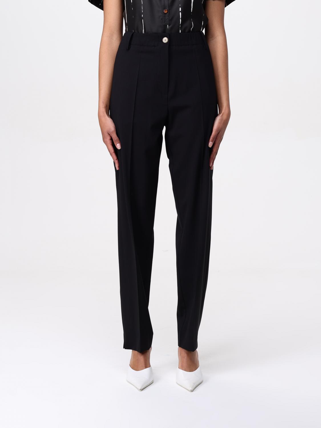 ALYSI PANTS ALYSI WOMAN COLOR BLACK G50692002