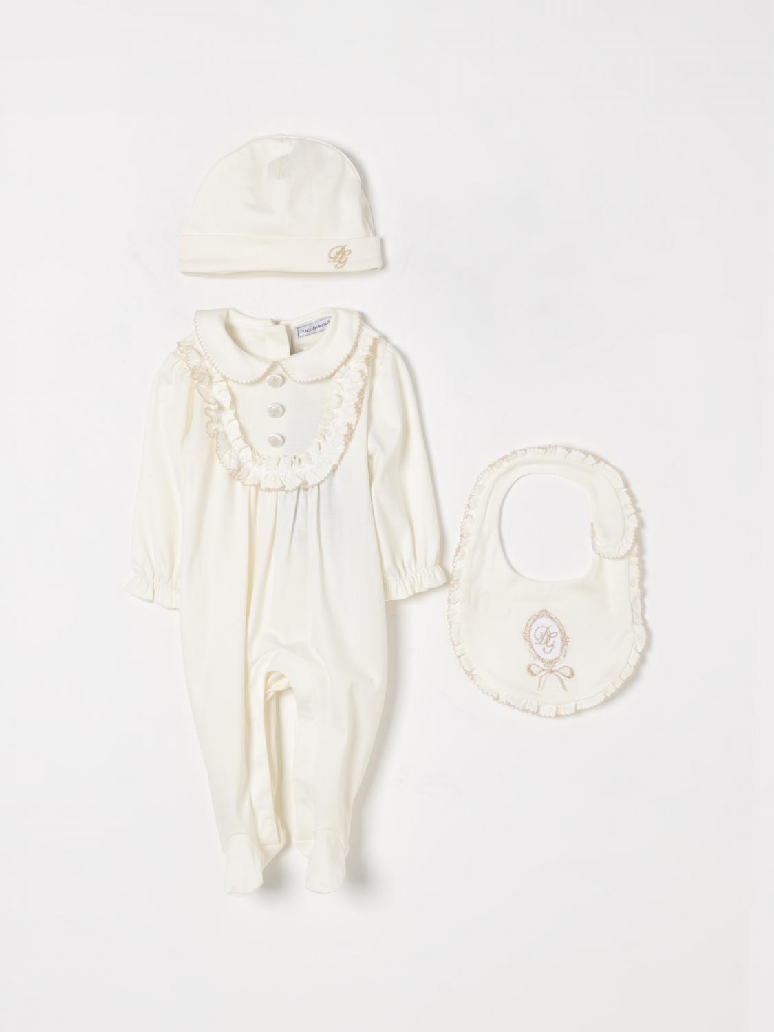 Dolce & Gabbana Jumpsuit  Kids Color White In White