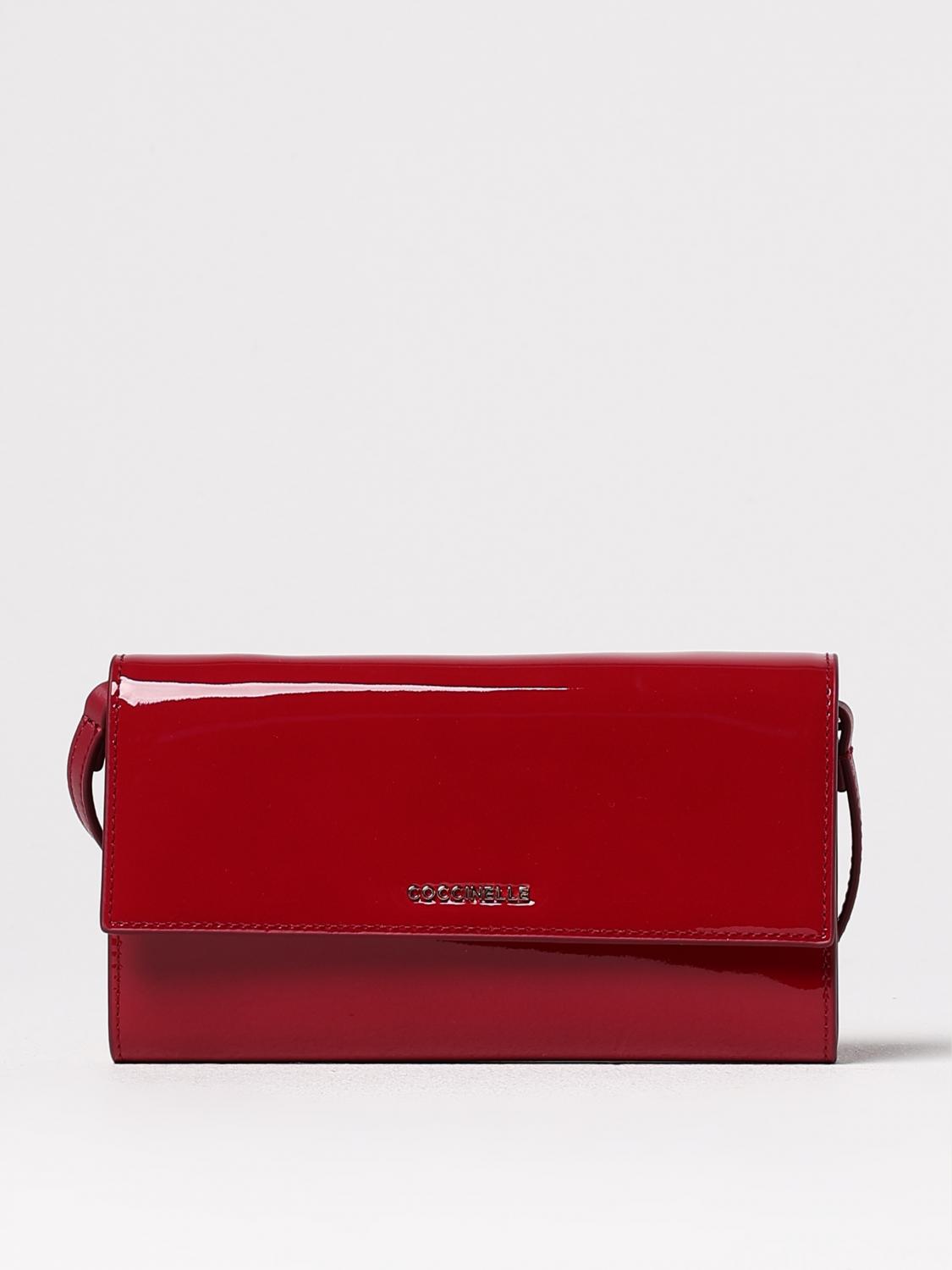 Coccinelle Wallet Woman Color Wine In Wine
