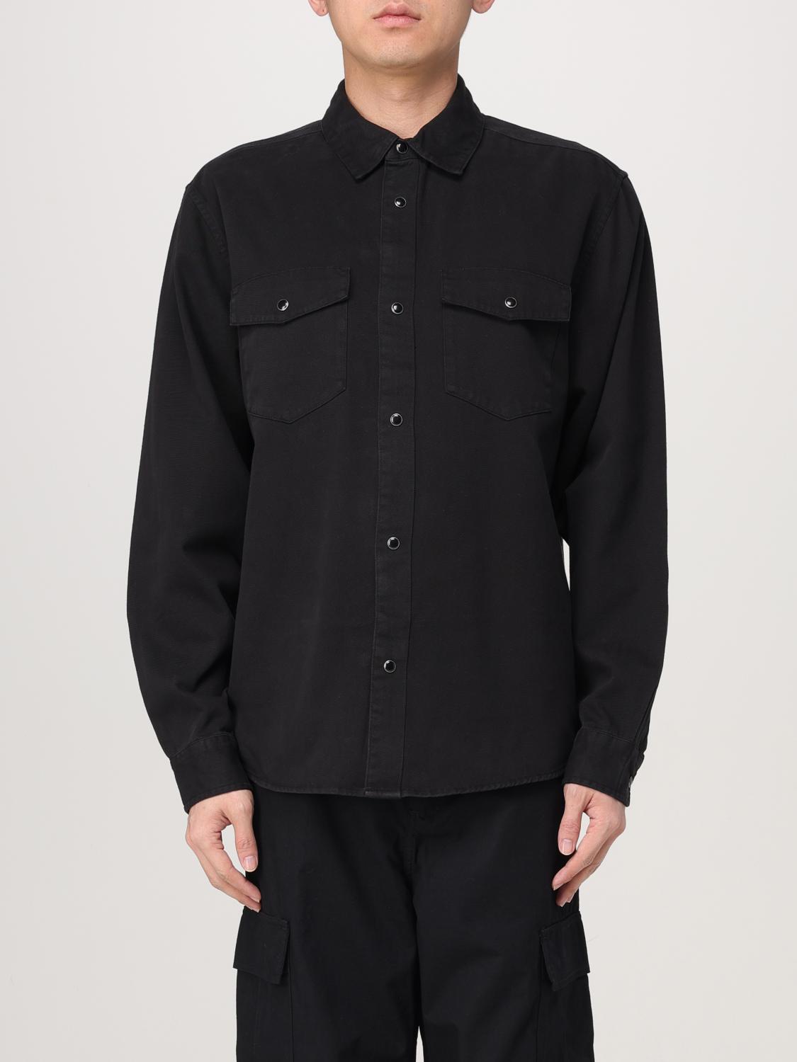 Carhartt Pockets Chest Sleeves Long In Black