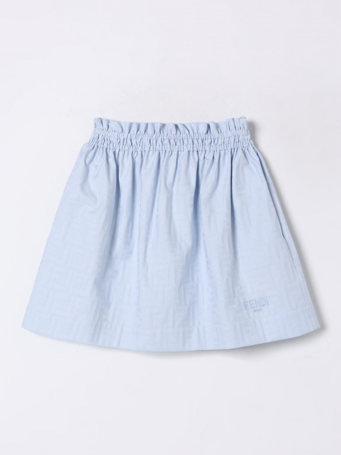 FENDI Gonna in cotone FF