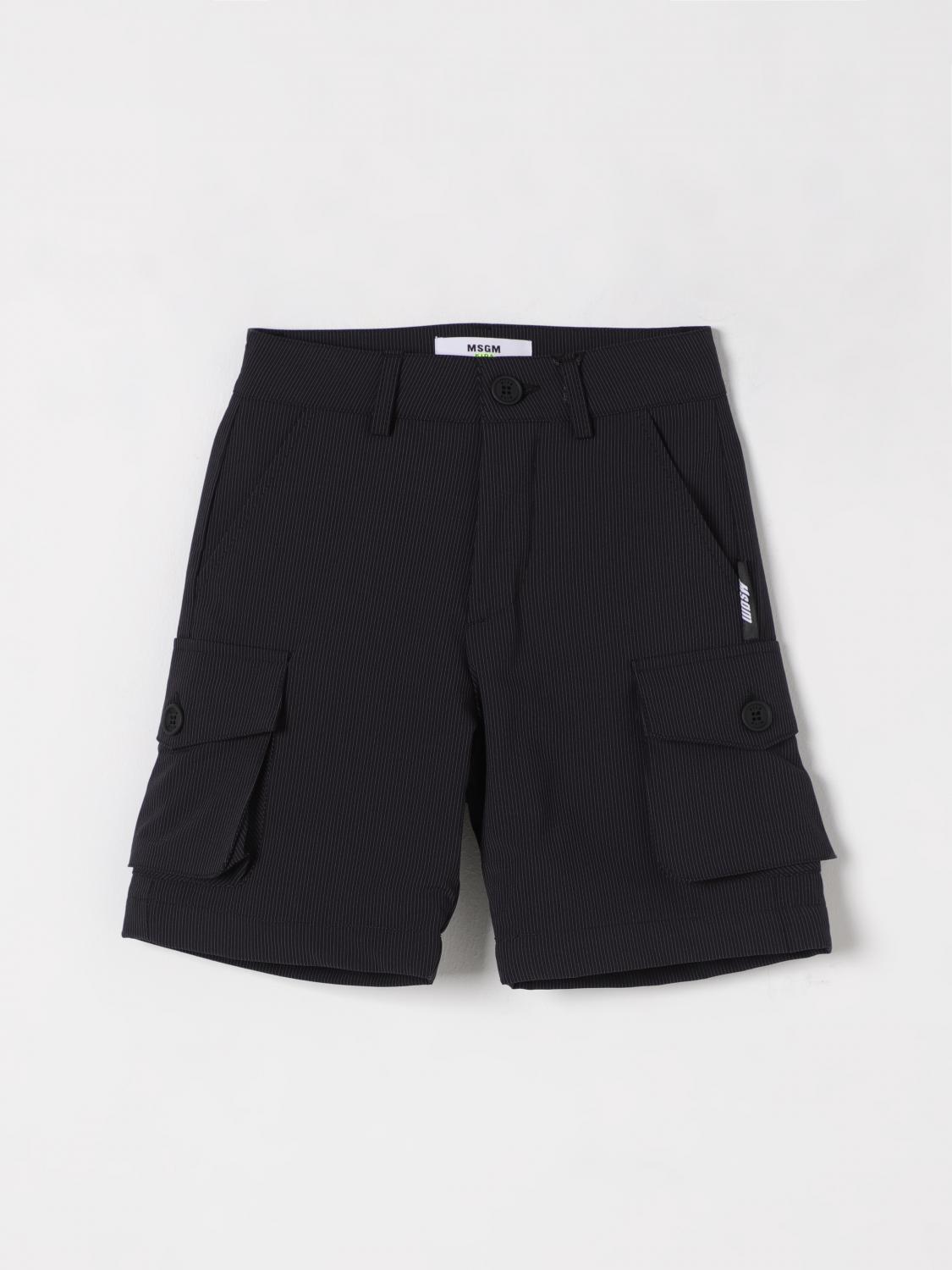 Msgm Shorts  Kids Kids Color Blue In Blue